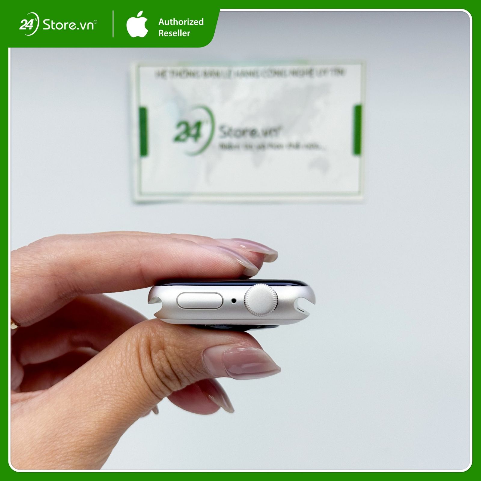 3. Cách kiểm tra Apple Watch SE 3 2025 40mm GPS - 40mm - GPS - mặt nhôm, dây cao su Size S/M Cũ chính hãng trước khi mua