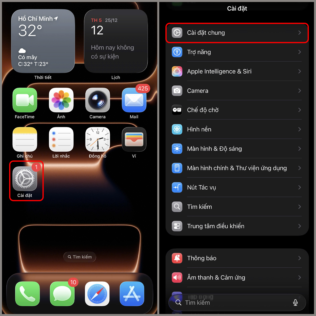 Hướng dẫn cập nhật iOS 26.4