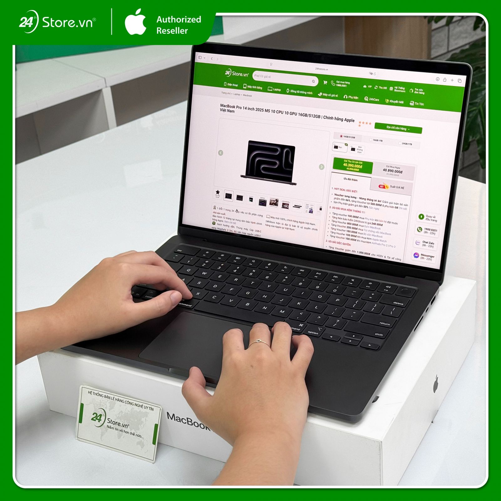 3. Những cải tiến nổi bật trên MacBook Pro 14‑inch 2025 M5 10 CPU 10 GPU 16GB/512GB cũ Chính hãng