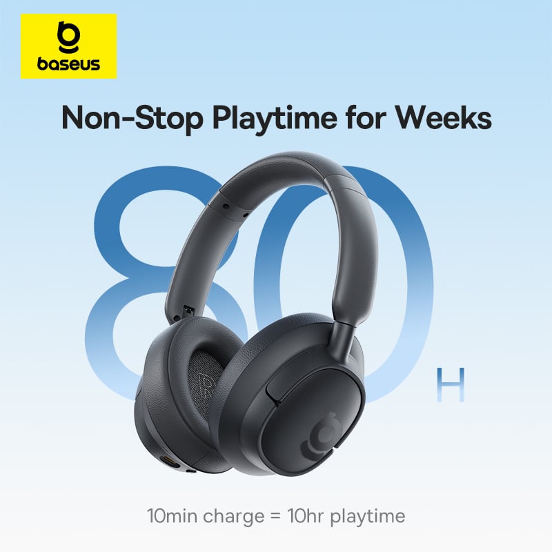 Tai nghe chụp tai Baseus Bass BH1