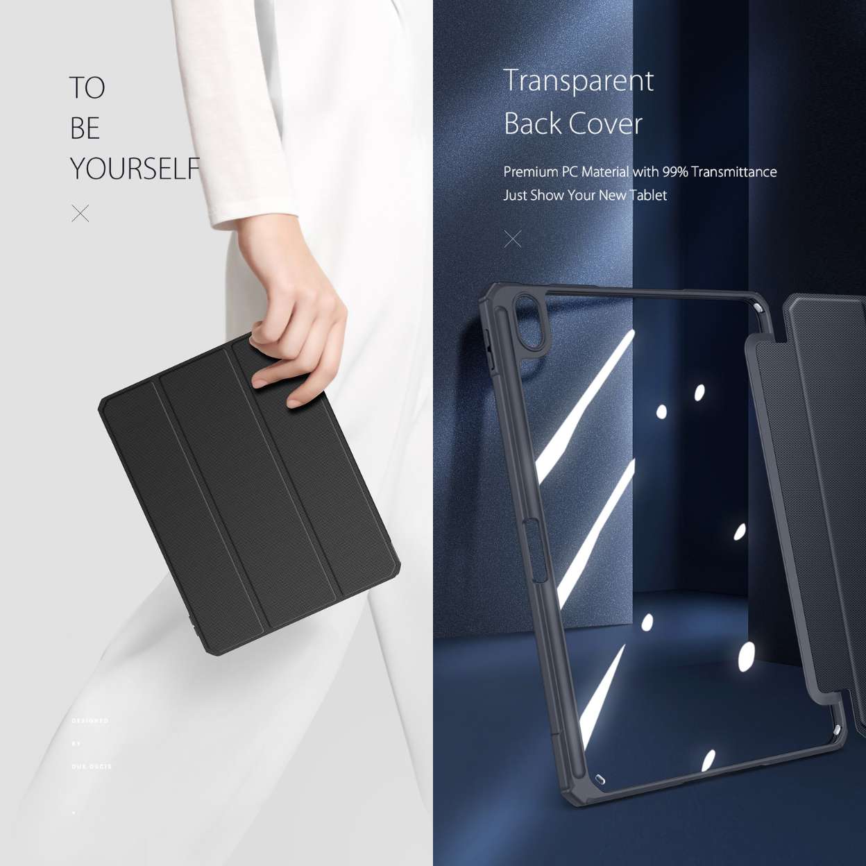 Bao da iPad Gen 10/Gen 11 Dux Ducis Toby