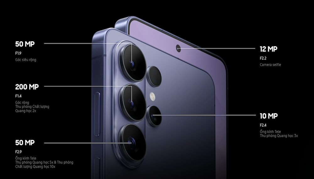 3.4. Khám phá hệ thống camera đột phá trên Samsung Galaxy S26 Ultra 512GB Chính Hãng