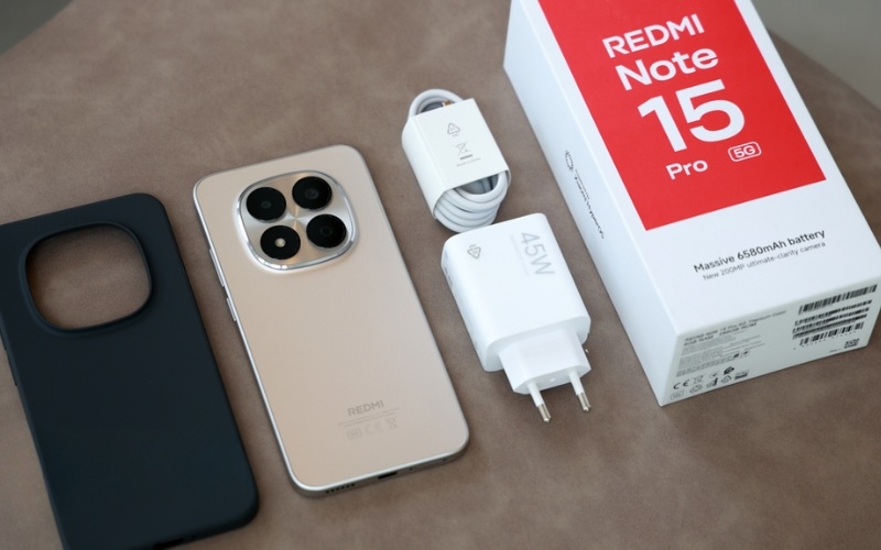 Xiaomi Redmi Note 15 Pro 5G 8GB/256GB Chính hãng - Smartphone 5G với hiệu năng mạnh mẽ và thiết kế bền bỉ