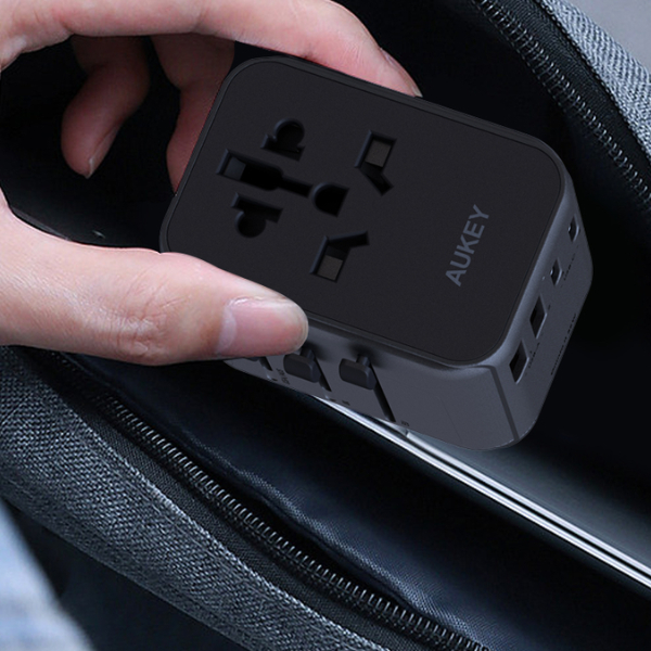 Củ sạc đa năng Aukey PA-TA07A PD35W nhiều cổng 3
