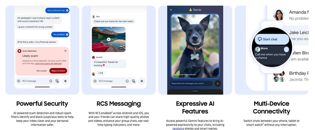 Kích hoạt tính năng RCS
