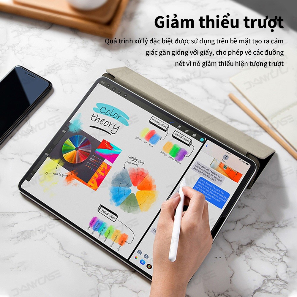 Miếng dán JCPAL Paper Tech iPad Gen 10/A16 11-inch