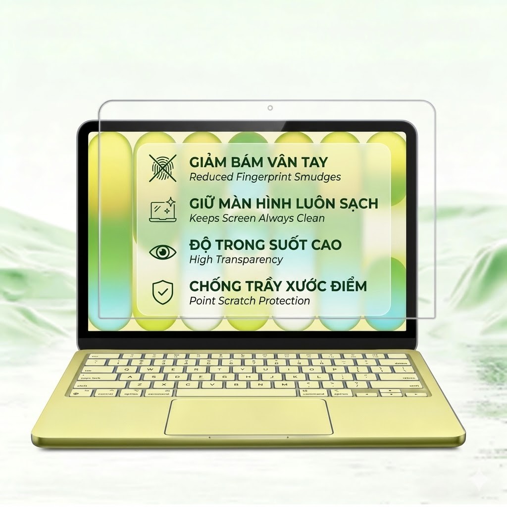 Miếng dán màn hình JCPAL Clear MacBook Neo 13-inch