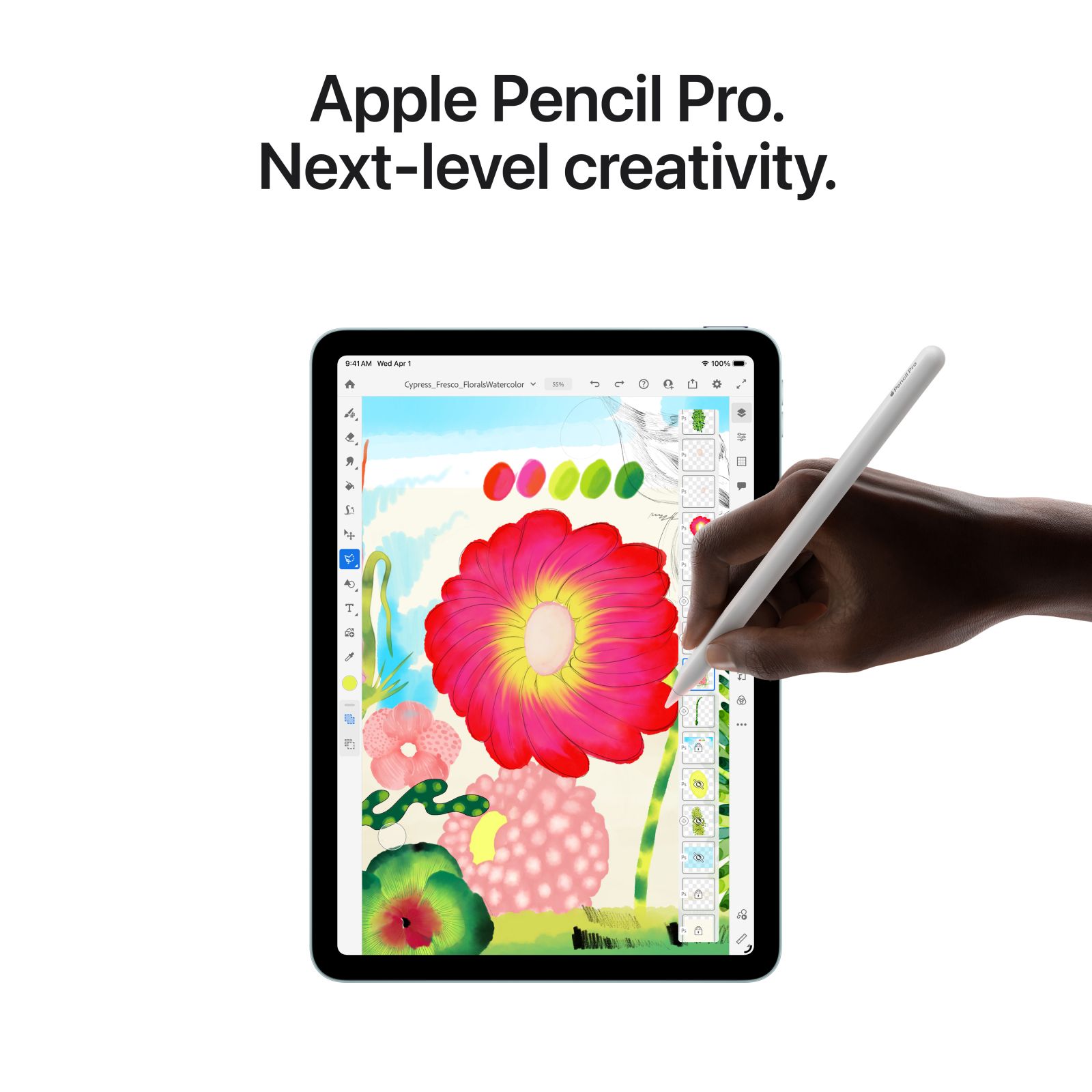 iPad Air M4 2026 13 inch Wifi Cellular 1TB | Chính hãng Apple Việt Nam 10