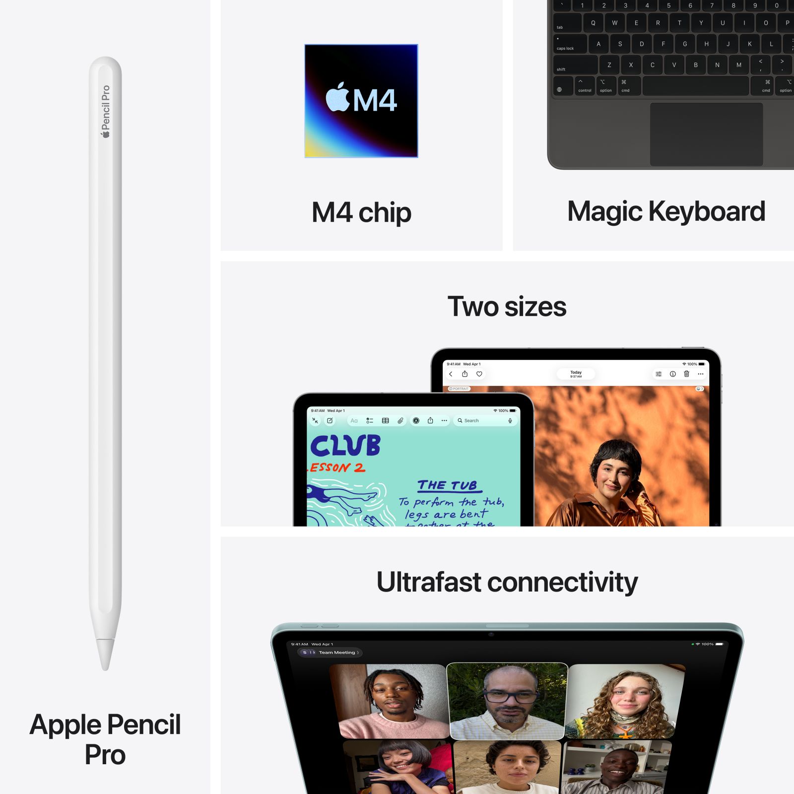 iPad Air M4 2026 13 inch Wifi Cellular 512GB | Chính hãng Apple Việt Nam 10