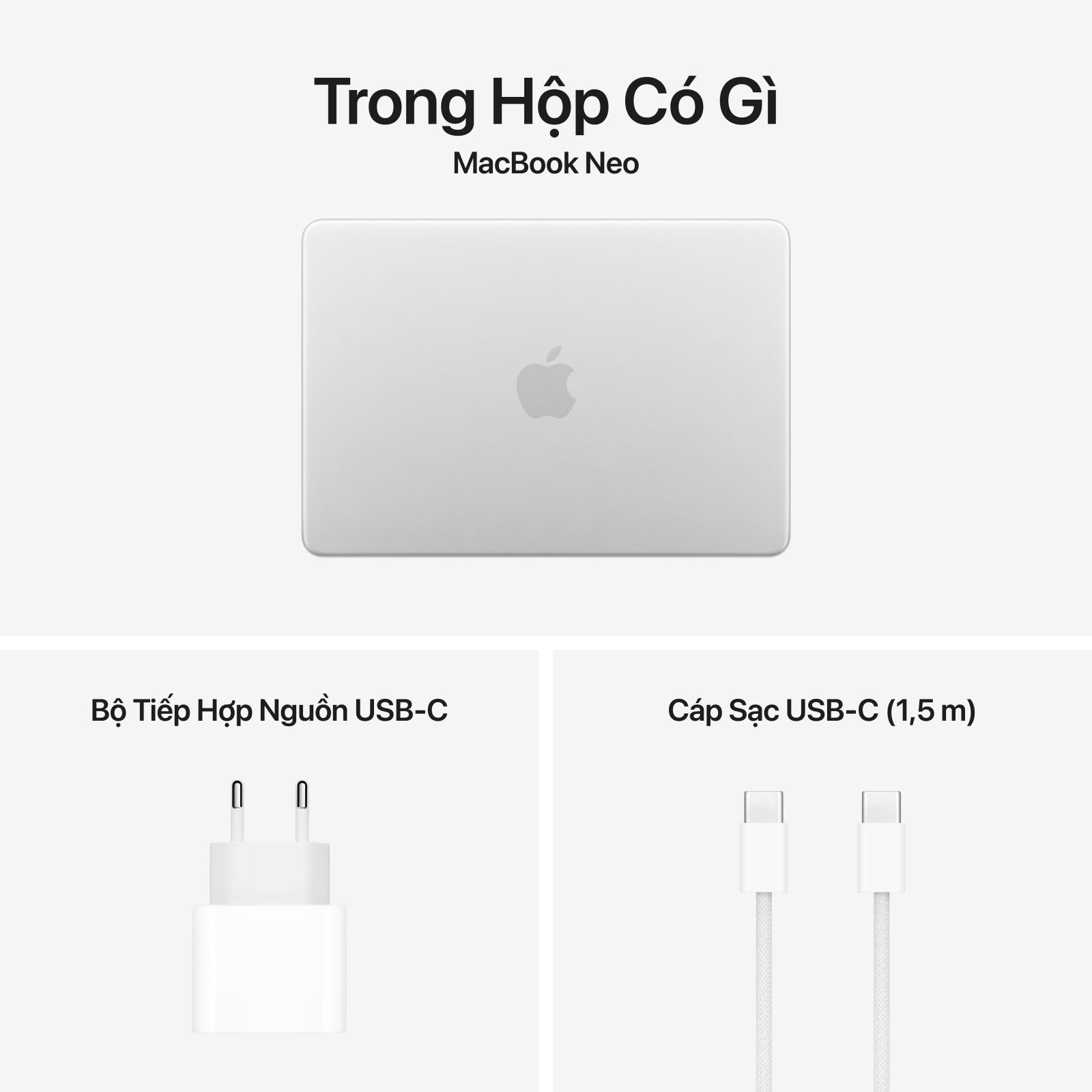 MacBook Neo 256GB và 512GB