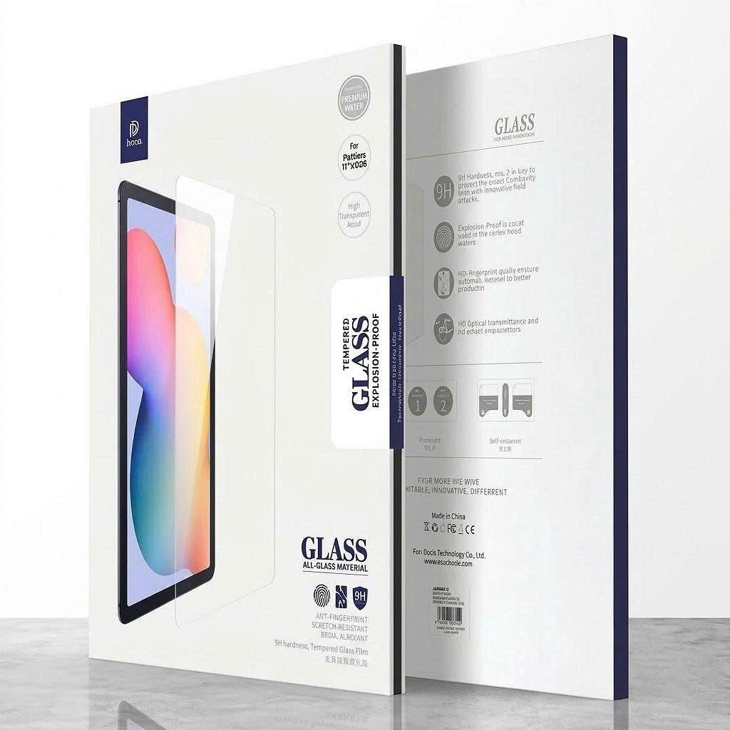 Miếng dán cường lực Dux Ducis Full Screen Glass cho iPad Air M2/M3/M4 11-inch