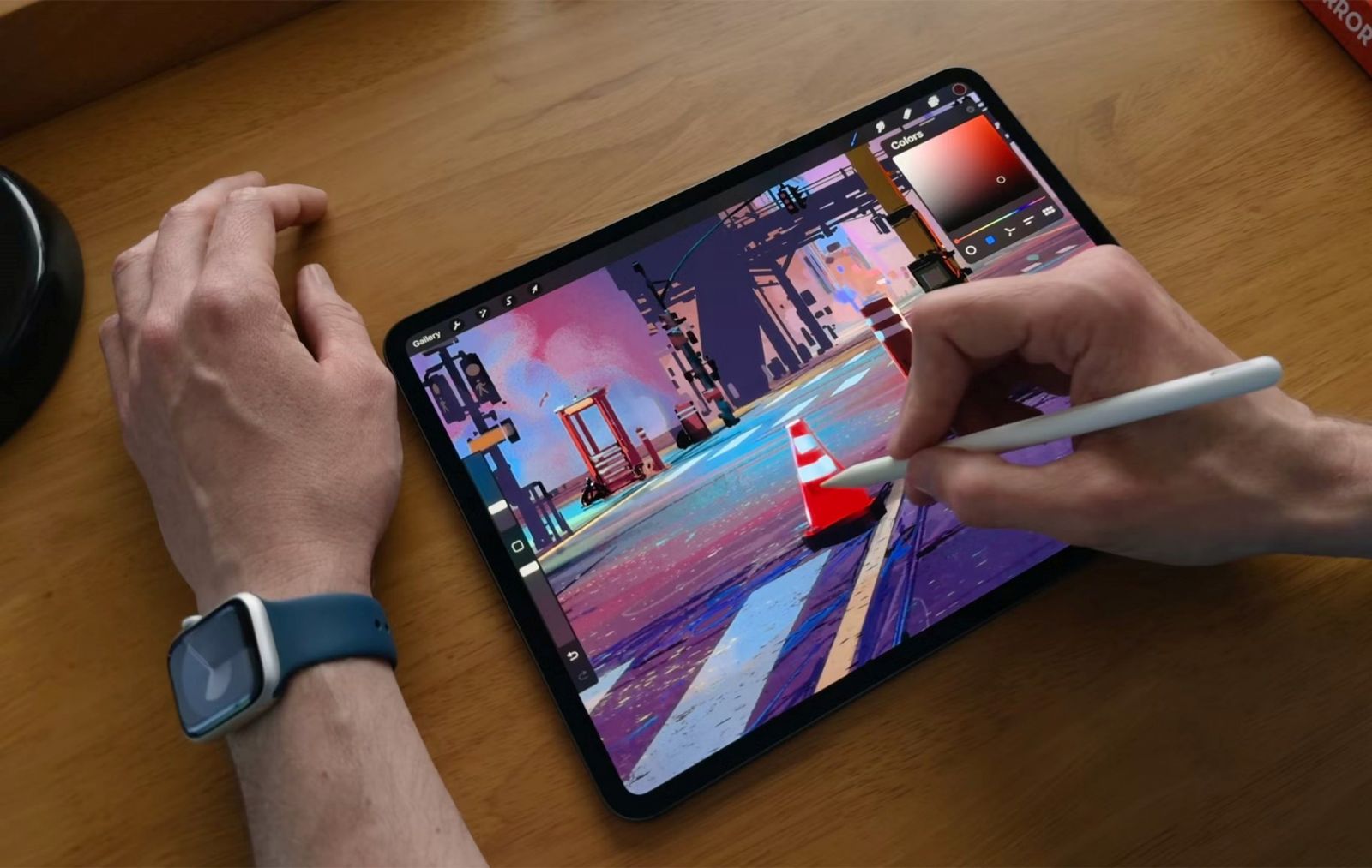 Miếng dán cường lực Dux Ducis Full Screen Glass cho iPad Air M2/M3/M4 11-inch