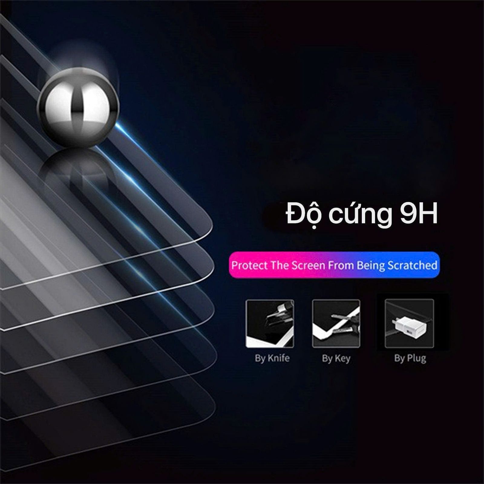 Miếng dán cường lực Dux Ducis Full Screen Glass cho iPad Air M2/M3/M4 11-inch 