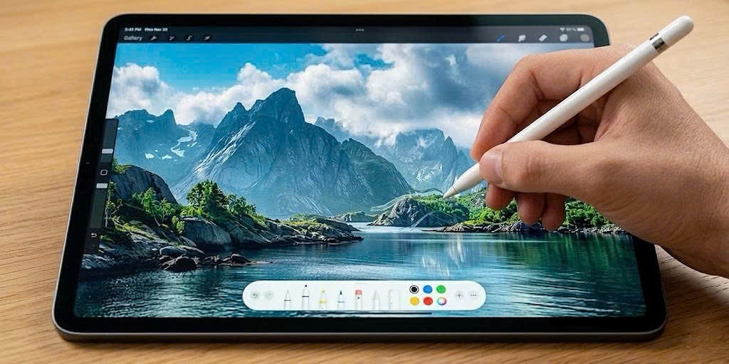 Miếng dán cường lực Dux Ducis Full Screen Glass cho iPad Air M2/M3/M4 11-inch