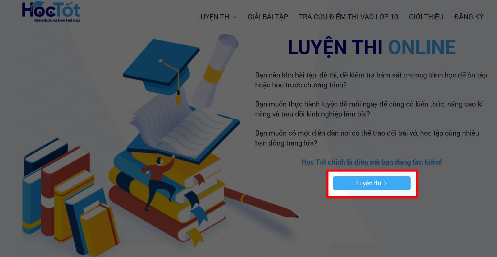 Web thi thử THPT Quốc gia 2026 miễn phí
