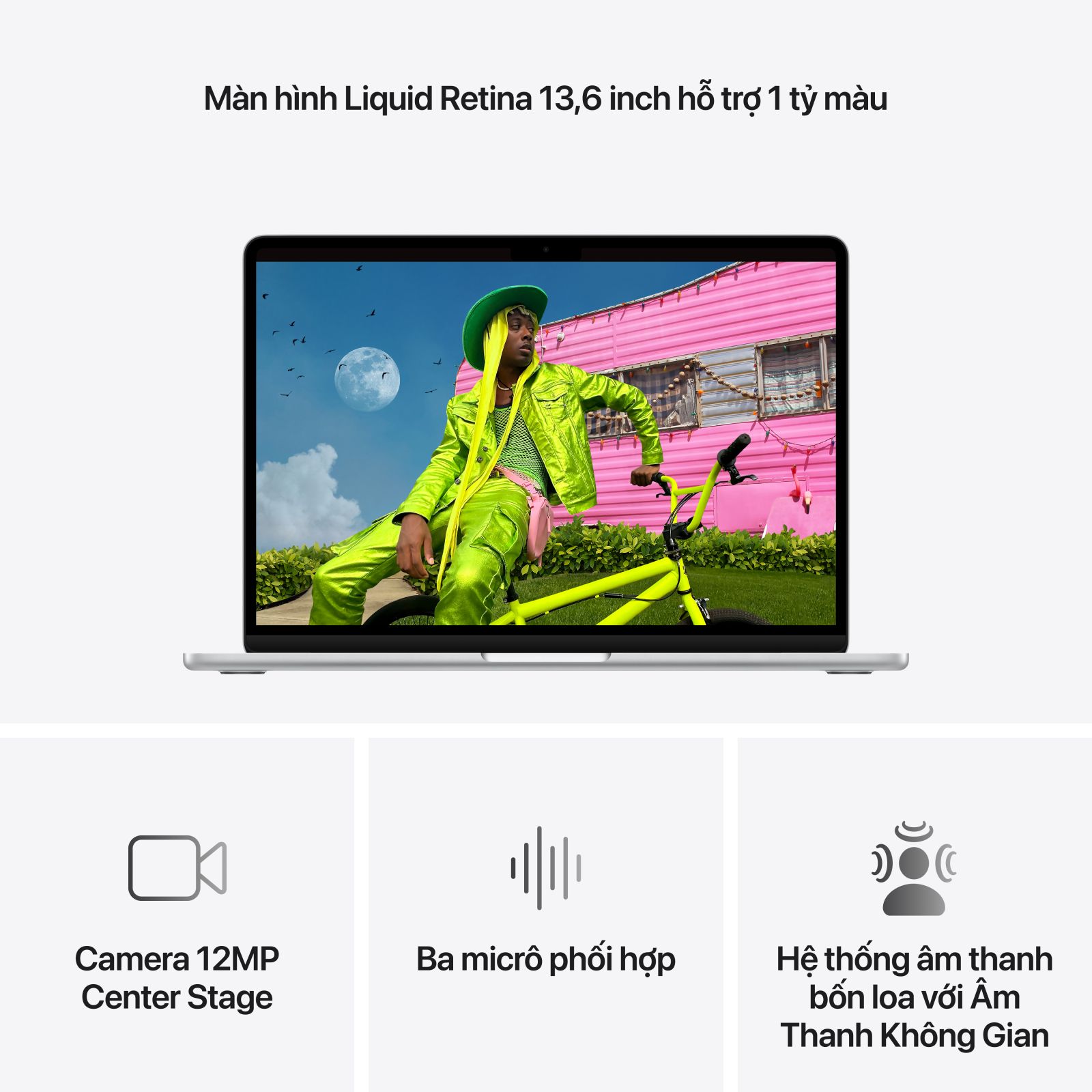 MacBook Air M5 13 inch 2026 10 CPU 10 GPU 24GB/1TB 5