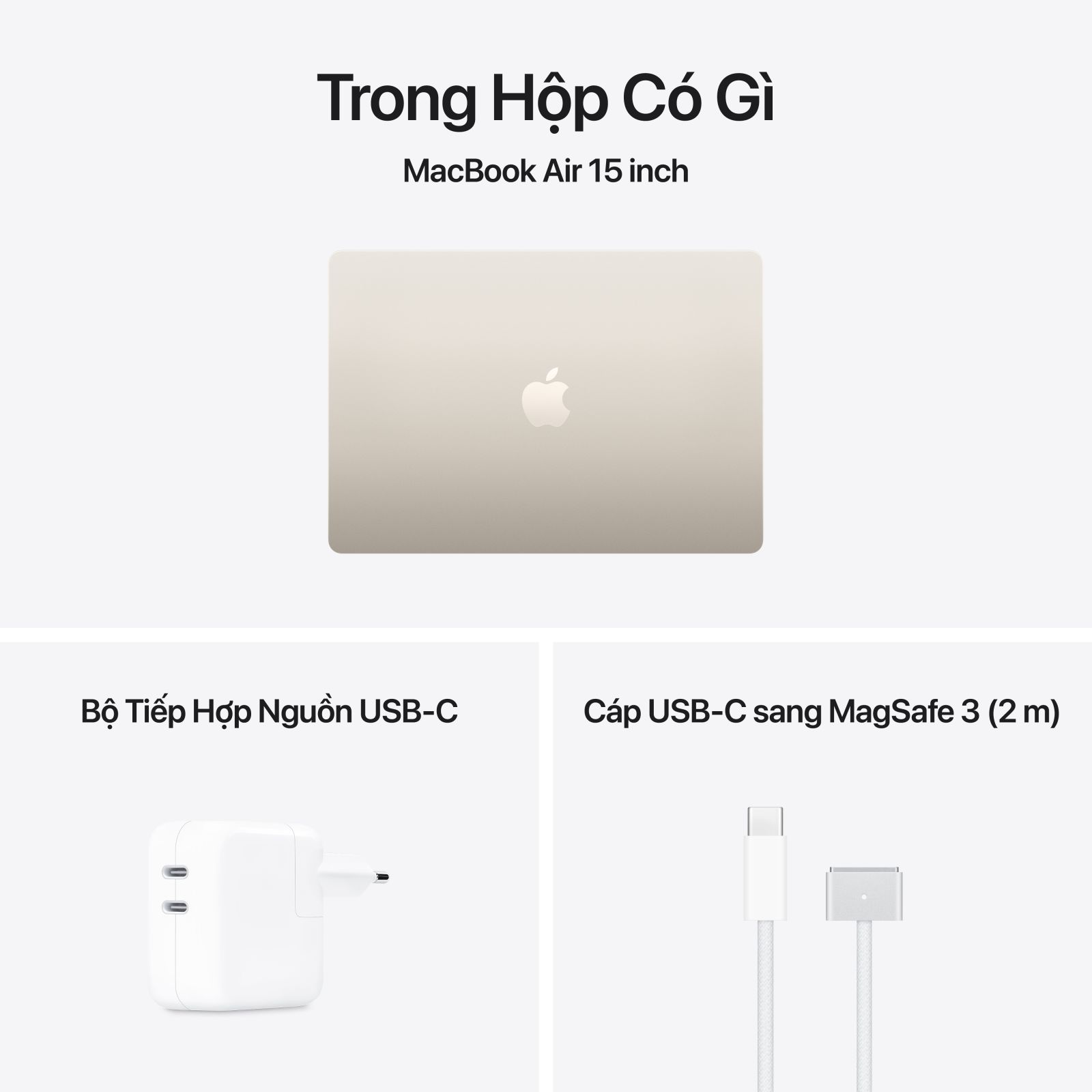 MacBook Air M5 15 inch 2026 10 CPU 10 GPU 16GB/512GB 8