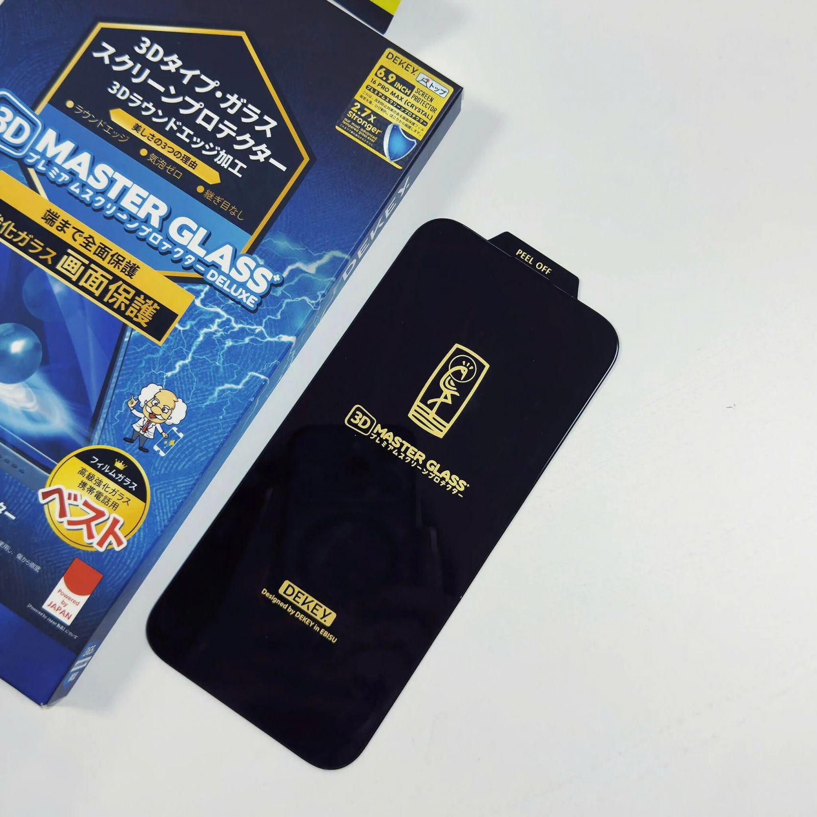 Miếng dán cường lực iPhone 16 Pro Max Dekey Deluxe