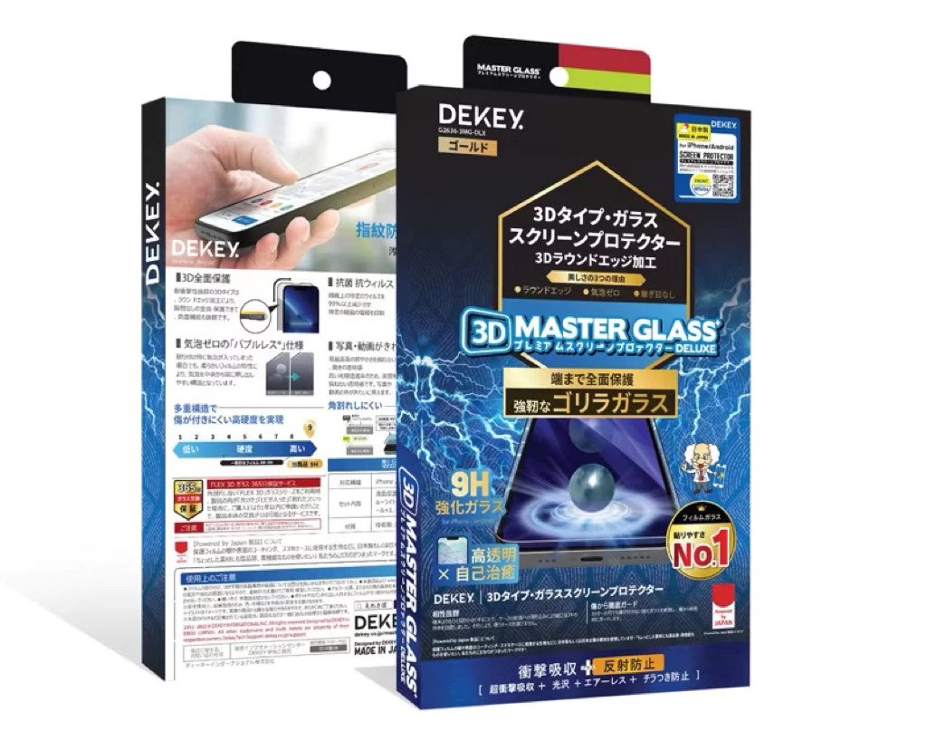 Miếng dán cường lực iPhone 16 Pro Max Dekey Deluxe