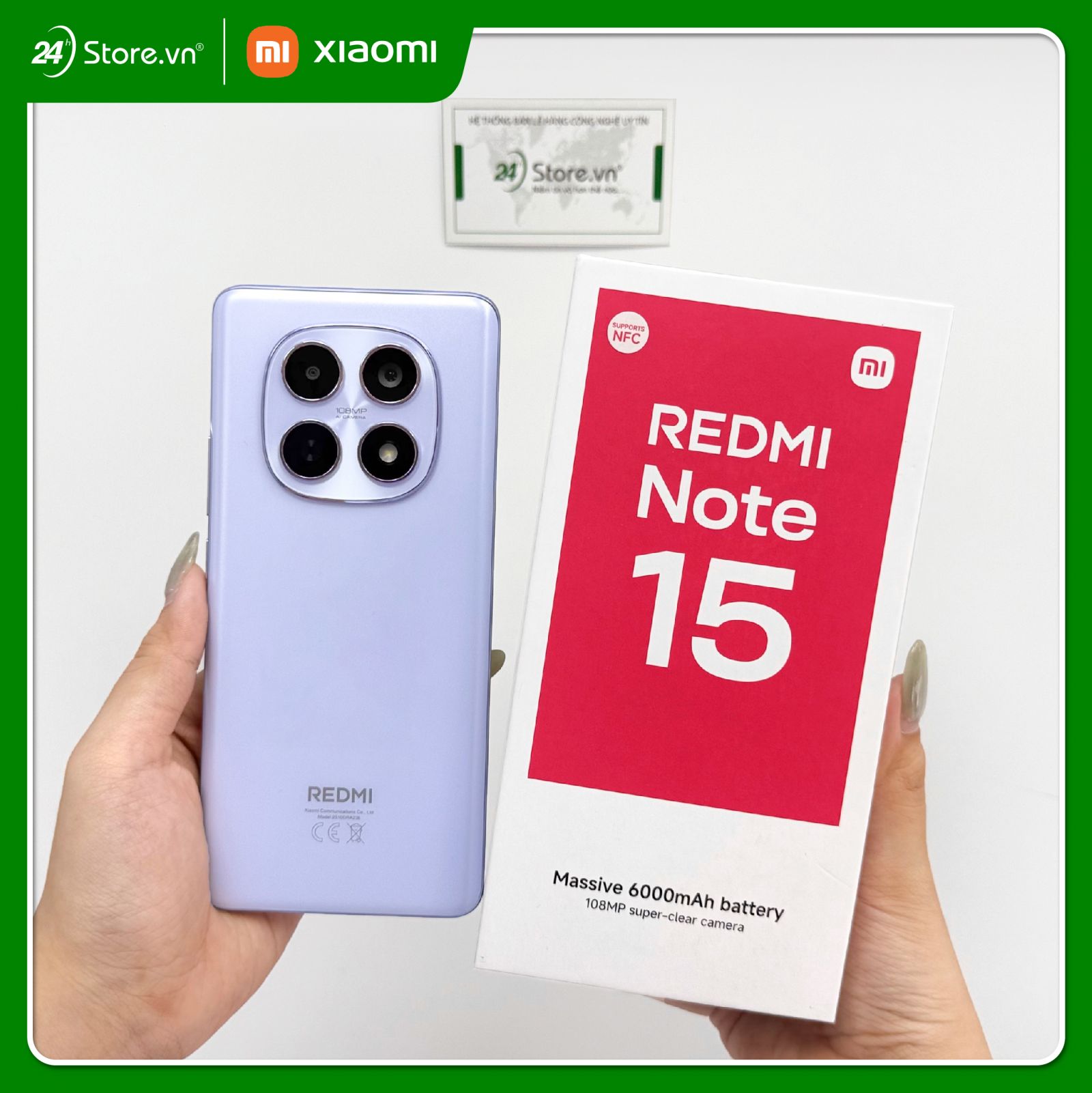 1. Giá bán Xiaomi Redmi Note 15 8GB/128GB Chính hãng tại thị trường Việt Nam