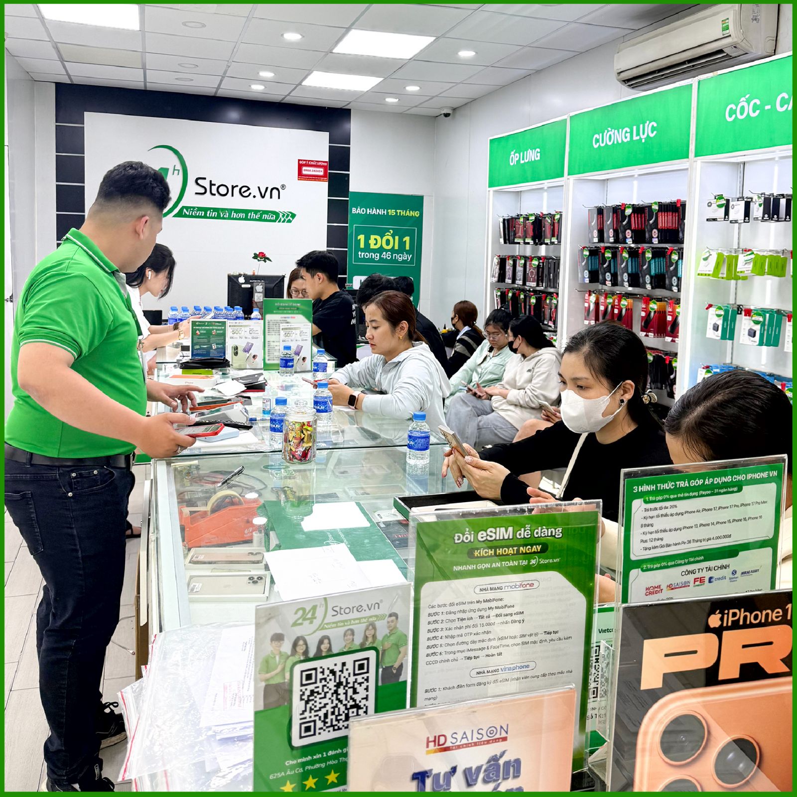 24hStore - Điểm tiếp nhận sửa chữa & bảo hành Apple chính hãng