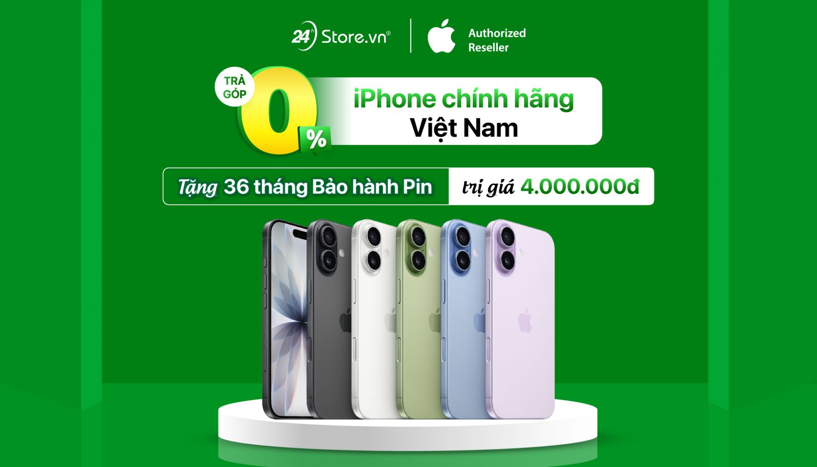 Trả góp 0%: Sắm iPhone chính hãng Việt Nam siêu dễ!