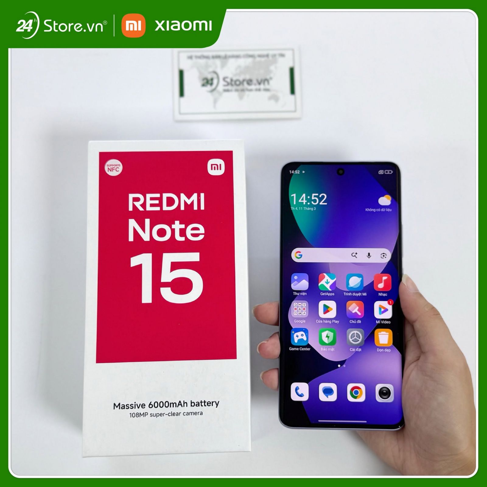 Xiaomi Redmi Note 15 4G 8GB/128GB Chính hãng 10