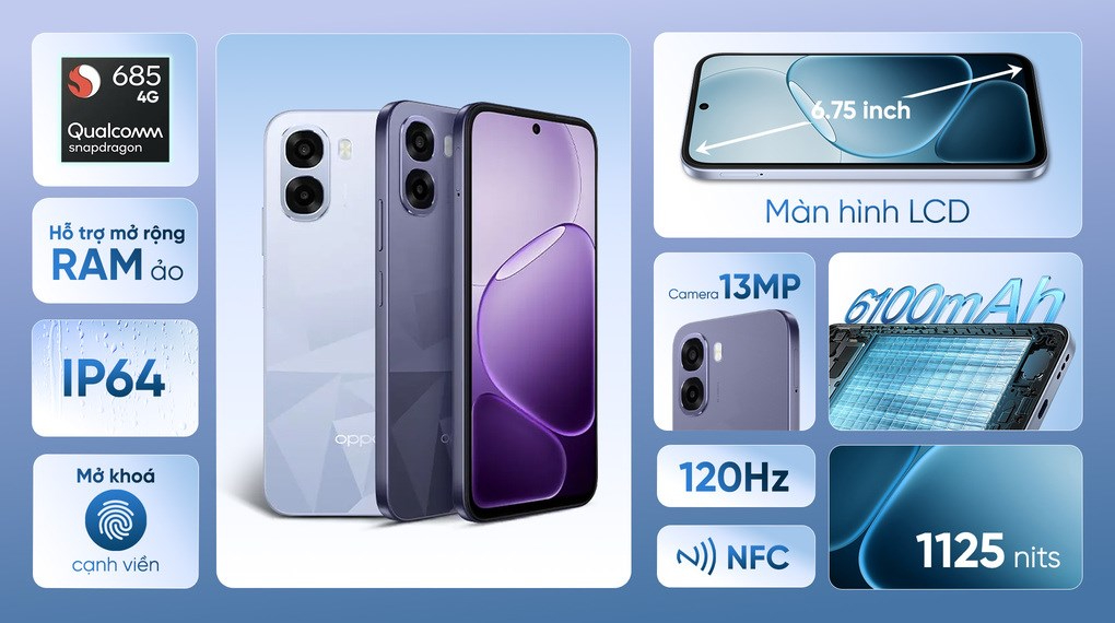 OPPO A6t 4GB/64GB Chính hãng 2