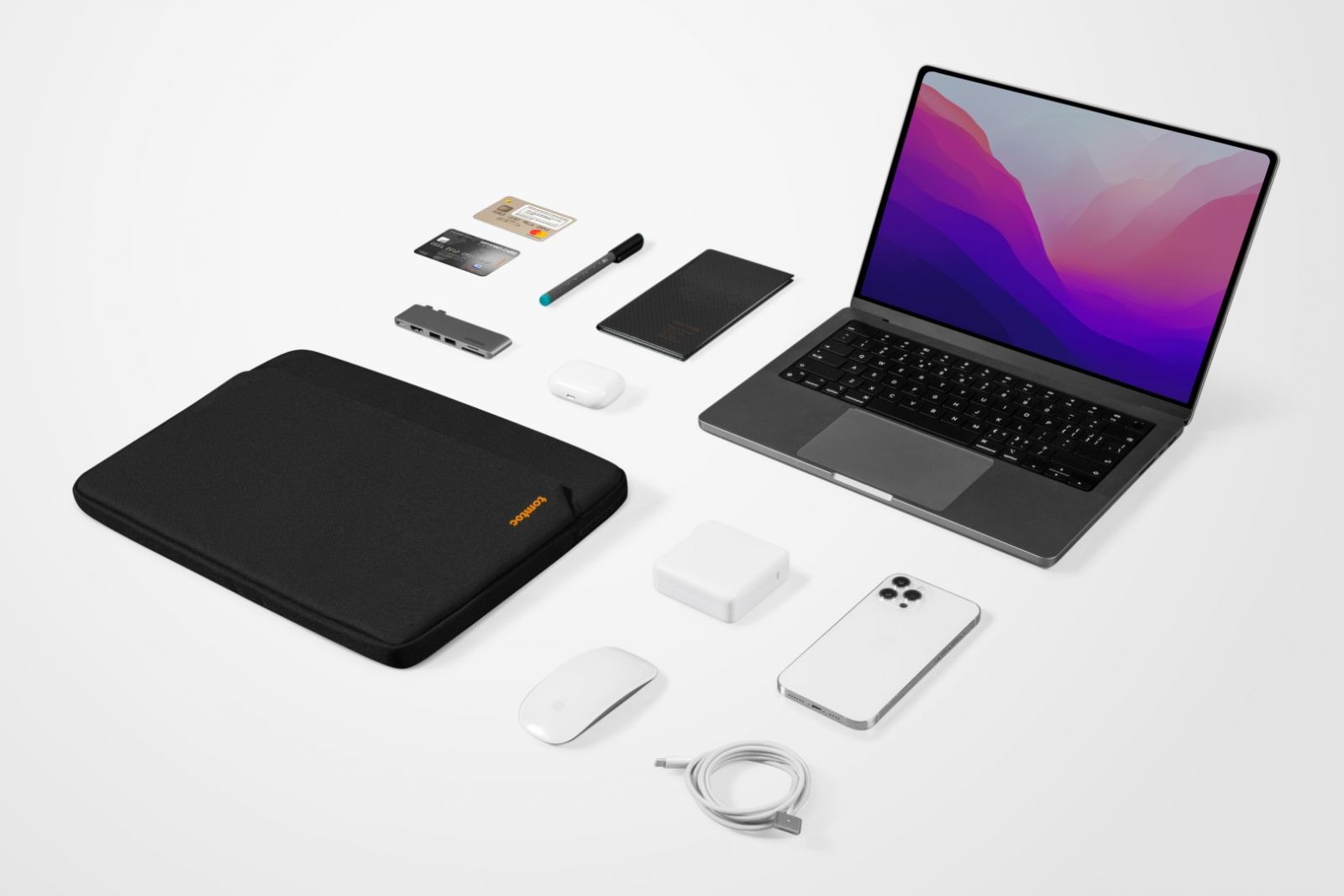 Túi chống sốc Tomtoc Slim MacBook 13/14 inch (A18C2)