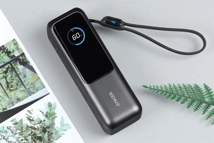 Pin dự phòng Anker Zolo 25000mAh 165W 1C1A tích hợp cáp USB-C A1695