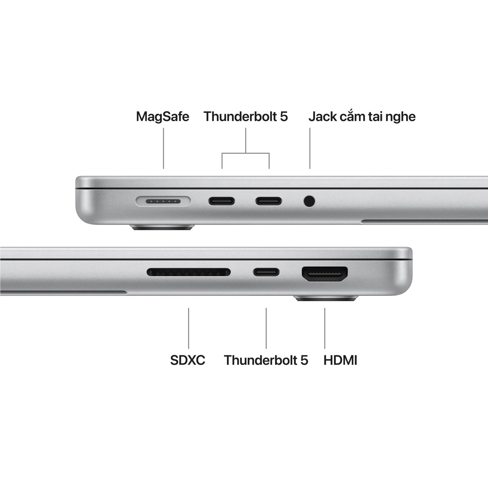 MacBook Pro 14 inch 2026 M5 Pro 15 CPU 16 GPU 24GB/1TB | Chính hãng 6