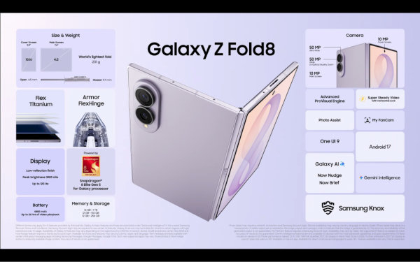 Samsung Galaxy Z Fold8 5G 12GB/256GB Chính Hãng 7