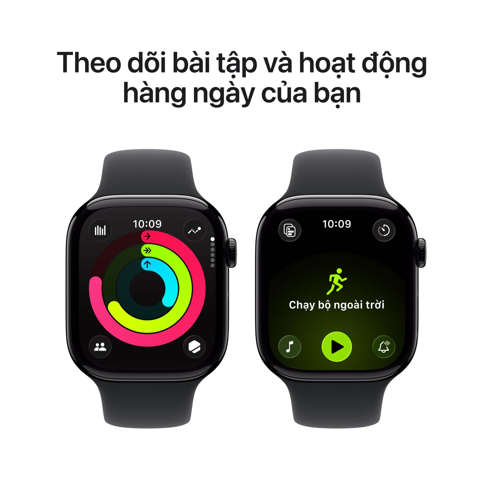 Apple Watch Series 11 46mm GPS - Viền Nhôm, Dây Đeo Thể Thao Size S/M Cũ Chính hãng 3