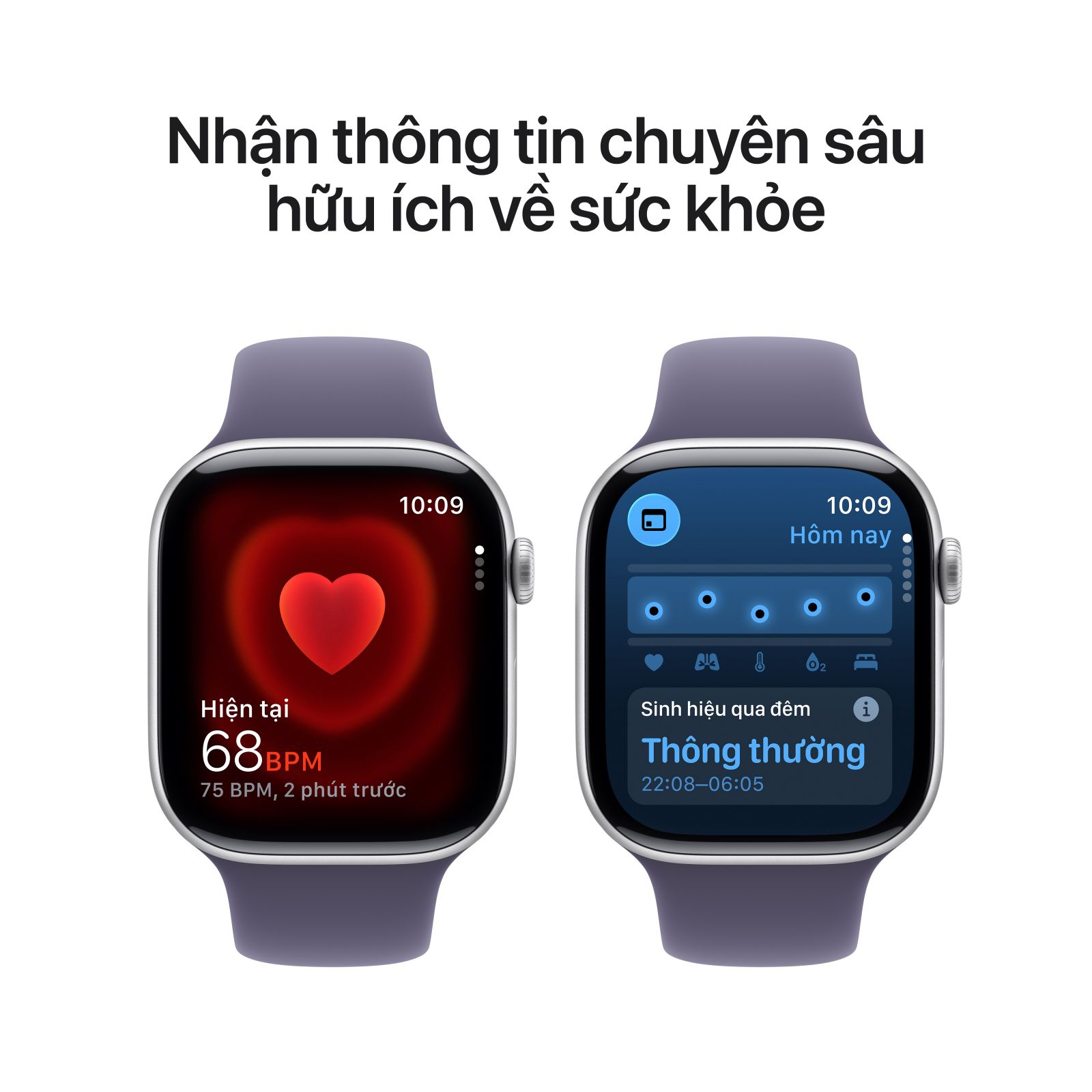 Apple Watch Series 11 46mm GPS - Viền Nhôm, Dây Đeo Thể Thao Size S/M Cũ Chính hãng 6
