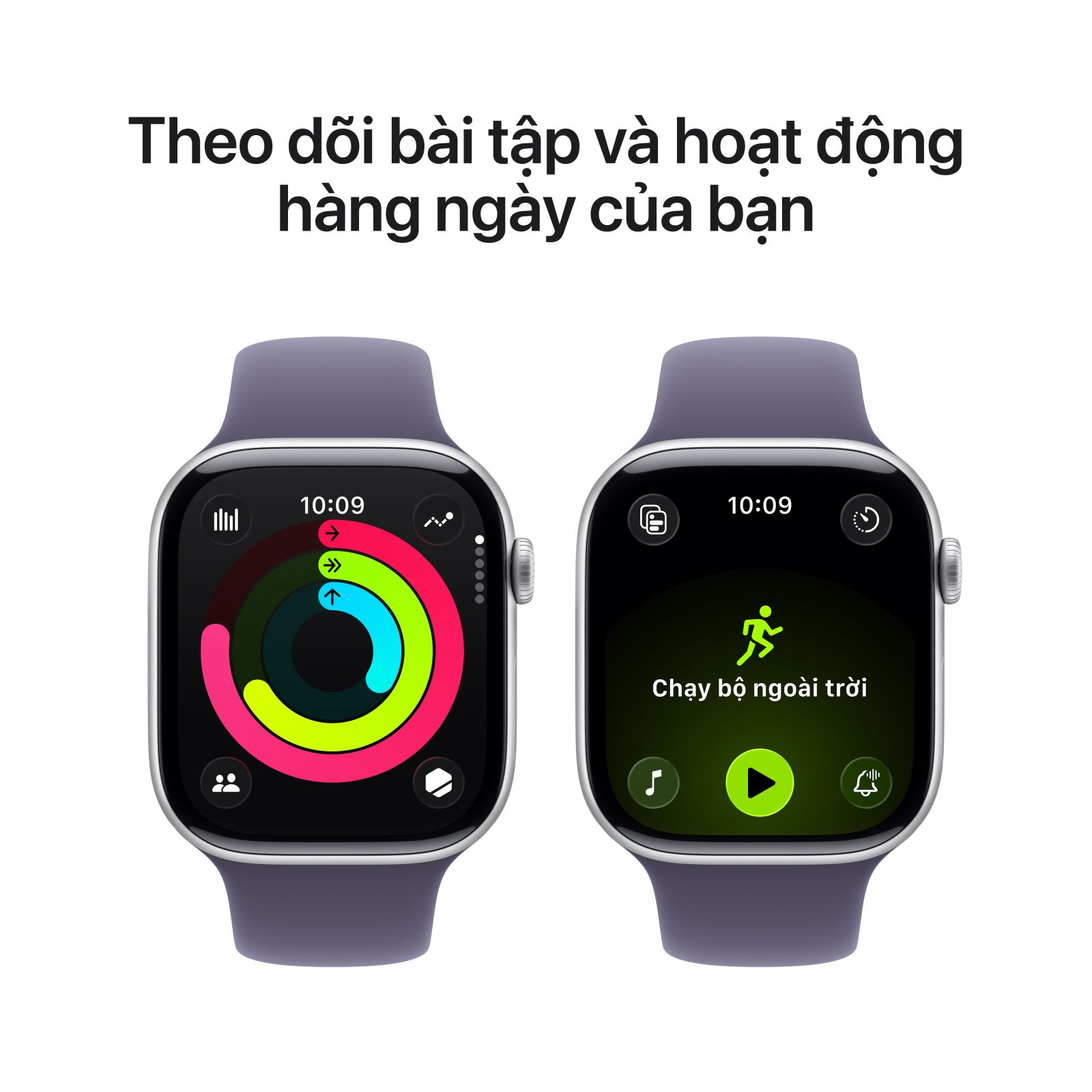 Apple Watch Series 11 46mm GPS - Viền Nhôm, Dây Đeo Thể Thao Size S/M Cũ Chính hãng 7