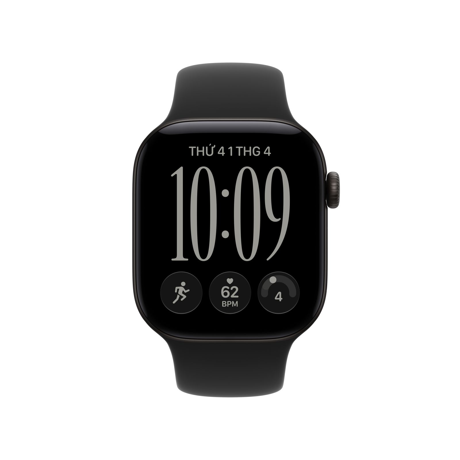 Apple Watch Series 12 42mm GPS - Viền Nhôm, Dây Cao Su Size M/L 1 Apple Watch Series 12 42mm GPS - Viền Nhôm, Dây Cao Su Size M/L 1