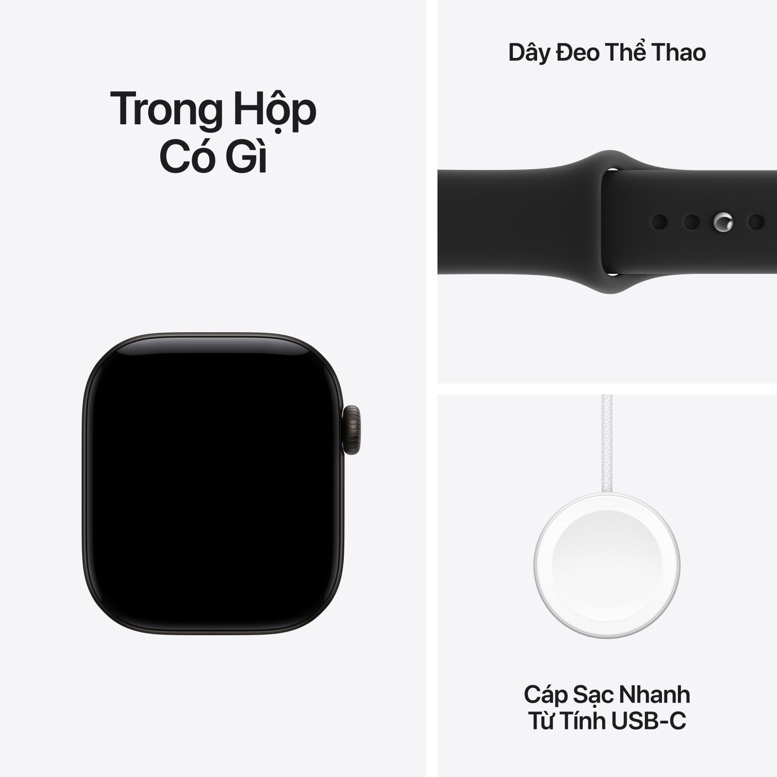 Apple Watch Series 12 42mm GPS - Viền Nhôm, Dây Cao Su Size M/L 7 Apple Watch Series 12 42mm GPS - Viền Nhôm, Dây Cao Su Size M/L 7
