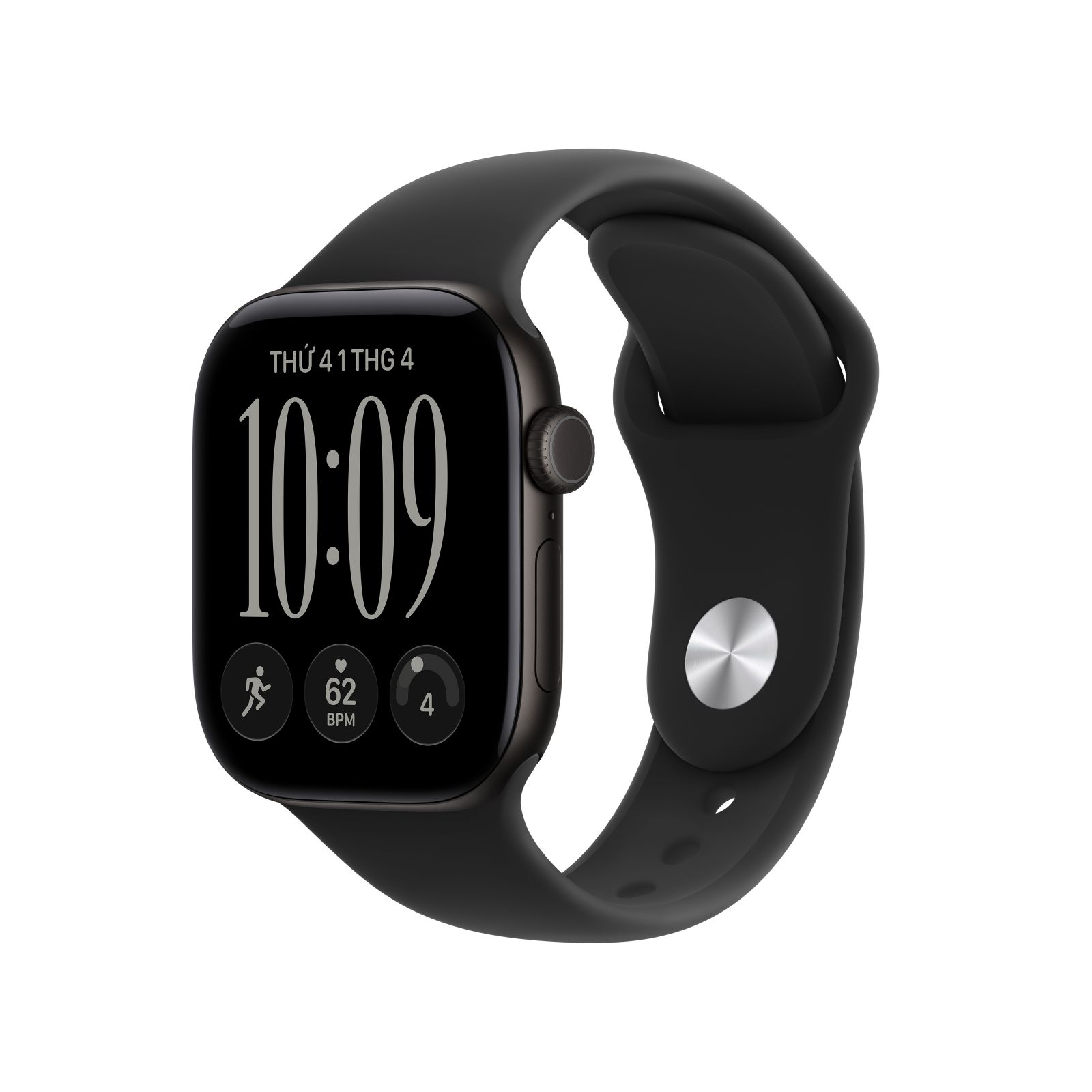 Apple Watch Series 12 42mm GPS - Viền Nhôm, Dây Cao Su Size M/L Apple Watch Series 12 42mm GPS - Viền Nhôm, Dây Cao Su Size M/L