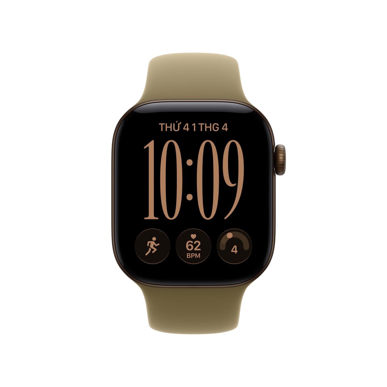 Apple Watch Series 12 42mm GPS - Viền Nhôm, Dây Cao Su Size S/M 1