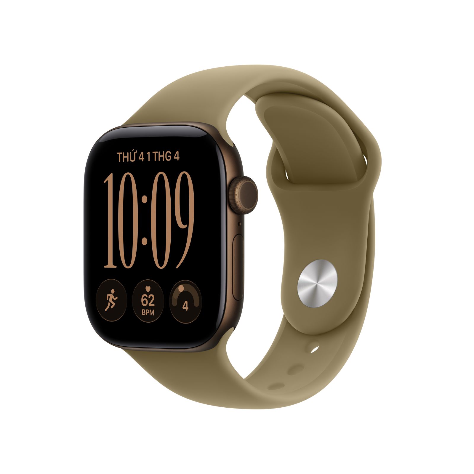 Apple Watch Series 12 42mm GPS - Viền Nhôm, Dây Cao Su Size S/M