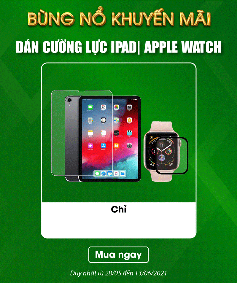 dán cường lực 39.000đ tại chương trình bùng nổ khuyến mãi