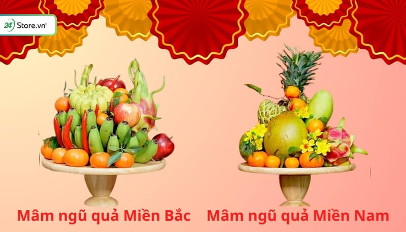 Mâm ngũ quả Tết 2027