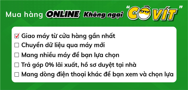 Mua hàng online - không lo cô vít