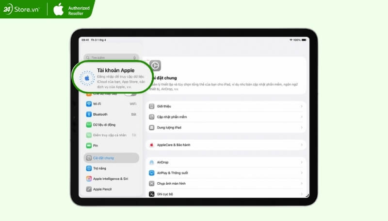 Chuyển dữ liệu từ iPhone qua iPad khi iPad đã sử dụng