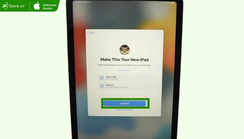Thực hiện chuyển dữ liệu từ iPhone sang iPad