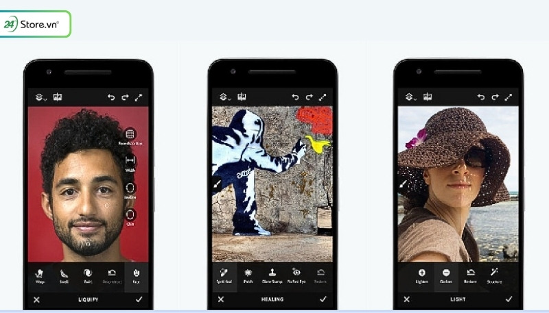 Cách xóa người trong ảnh bằng iPhone với Adobe Photoshop Fix