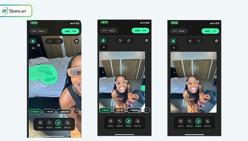 Cách xóa người trong ảnh trên iPhone bằng App Handy Photo
