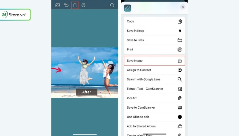 cách xóa vật thừa trên ảnh iphone miễn phí với Photo Eraser