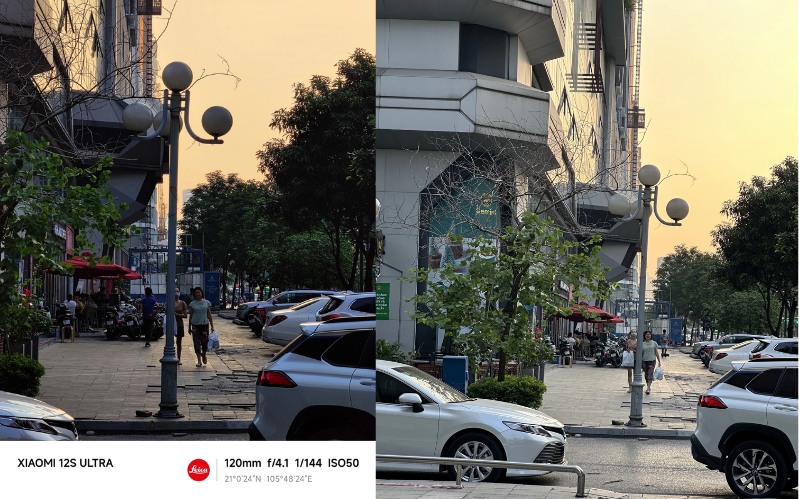 iPhone 14 Pro Max vs. Xiaomi 12S Ultra về camera tele