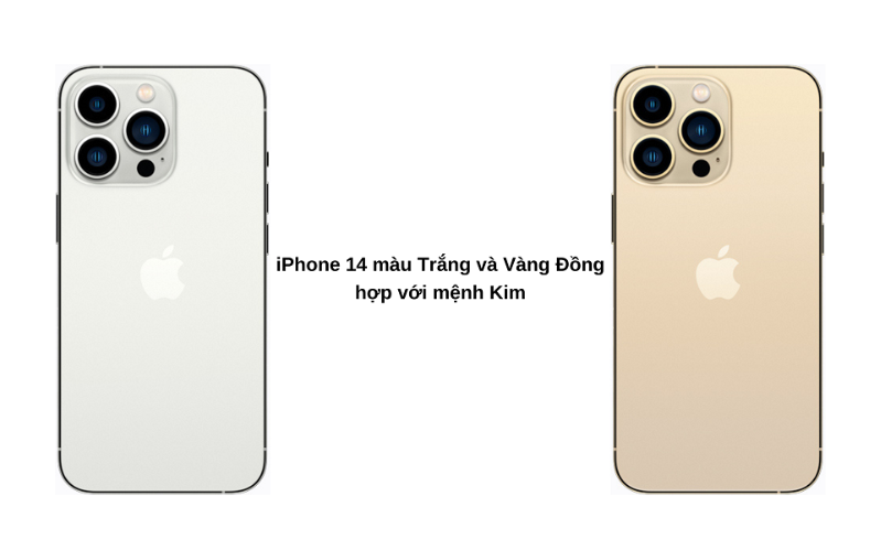 Màu iPhone 14 đẹp còn hợp phong thuỷ mệnh Kim